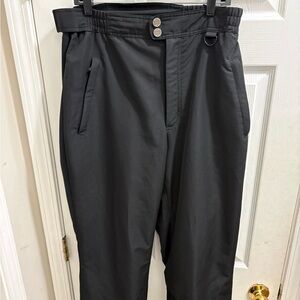Marker Men's Black Straight-Leg Winter Ski Pants
